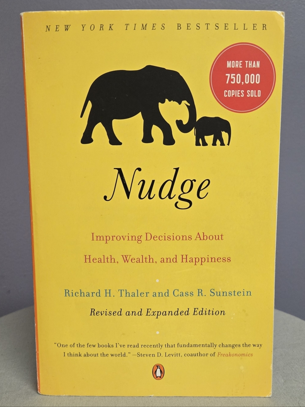 (3 for $10!) Nudge by Richard H. Thaler & Cass R. Sunstein Paperback Book